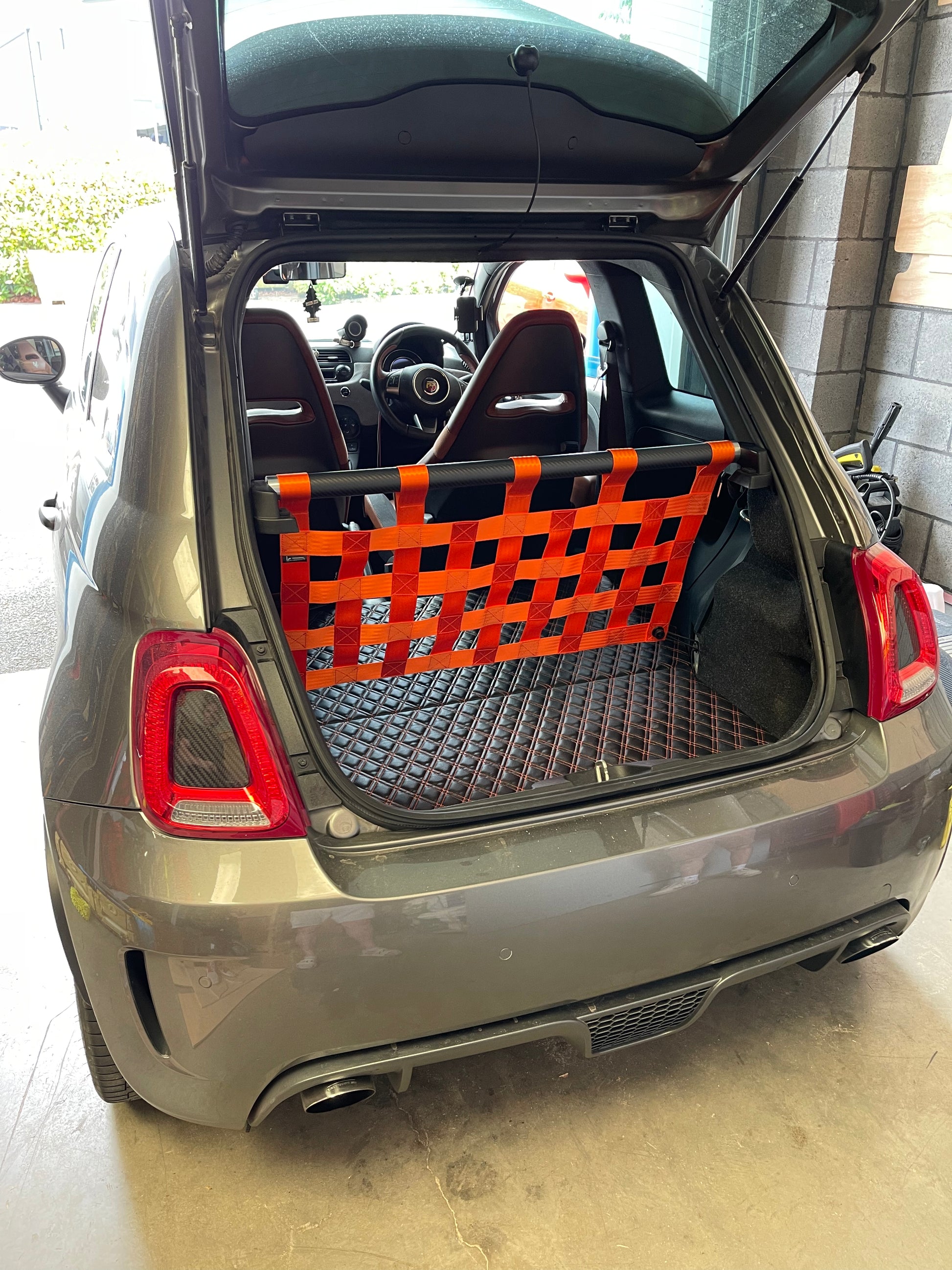 TMC Motorsport Complete Rear Seat Delete Kit for Abarth 500 / 595 / 695 - Abarth Tuning