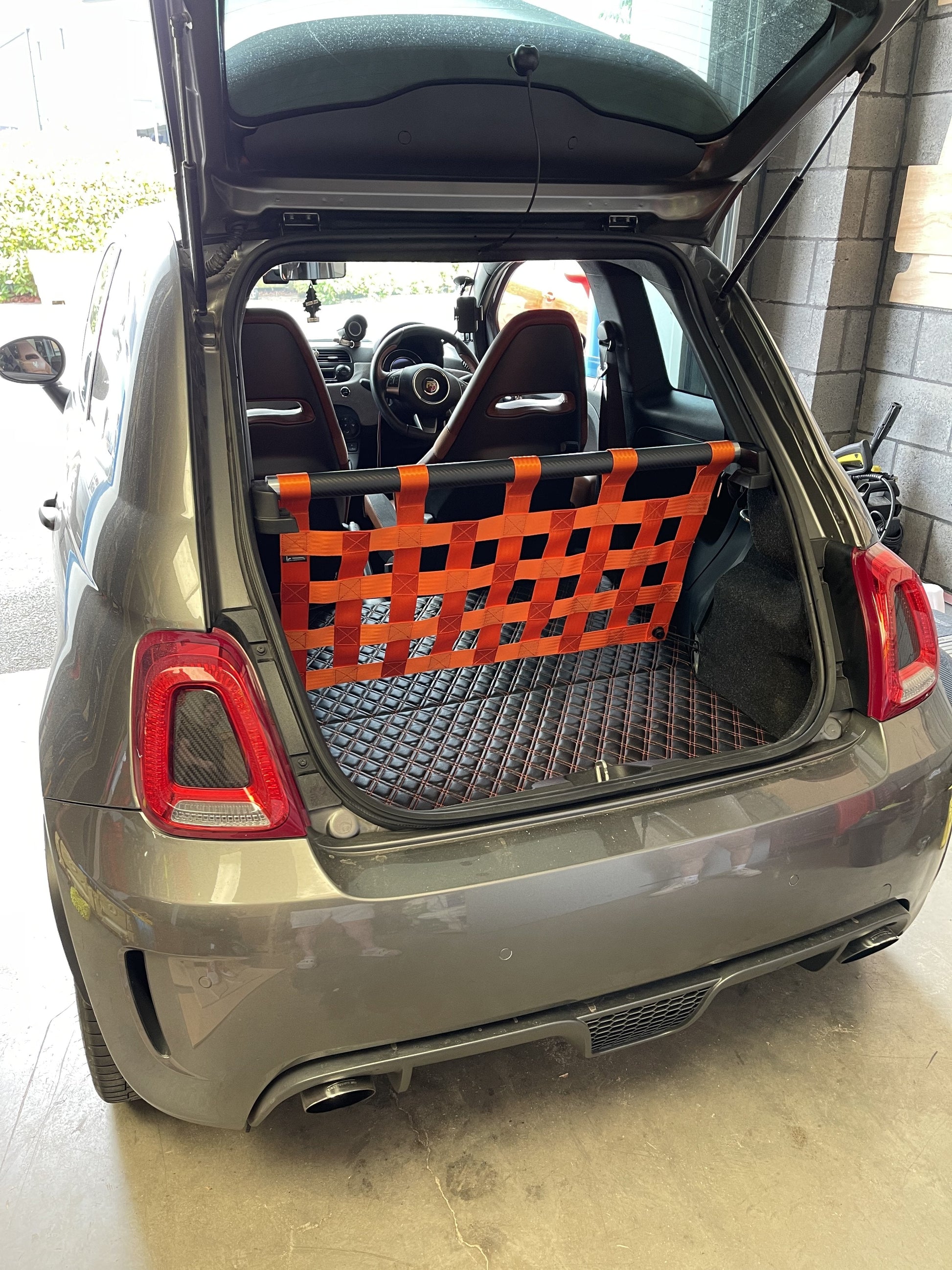 TMC Motorsport False Floor Rear Seat Delete for Abarth 500 / 595 / 695 - Abarth Tuning