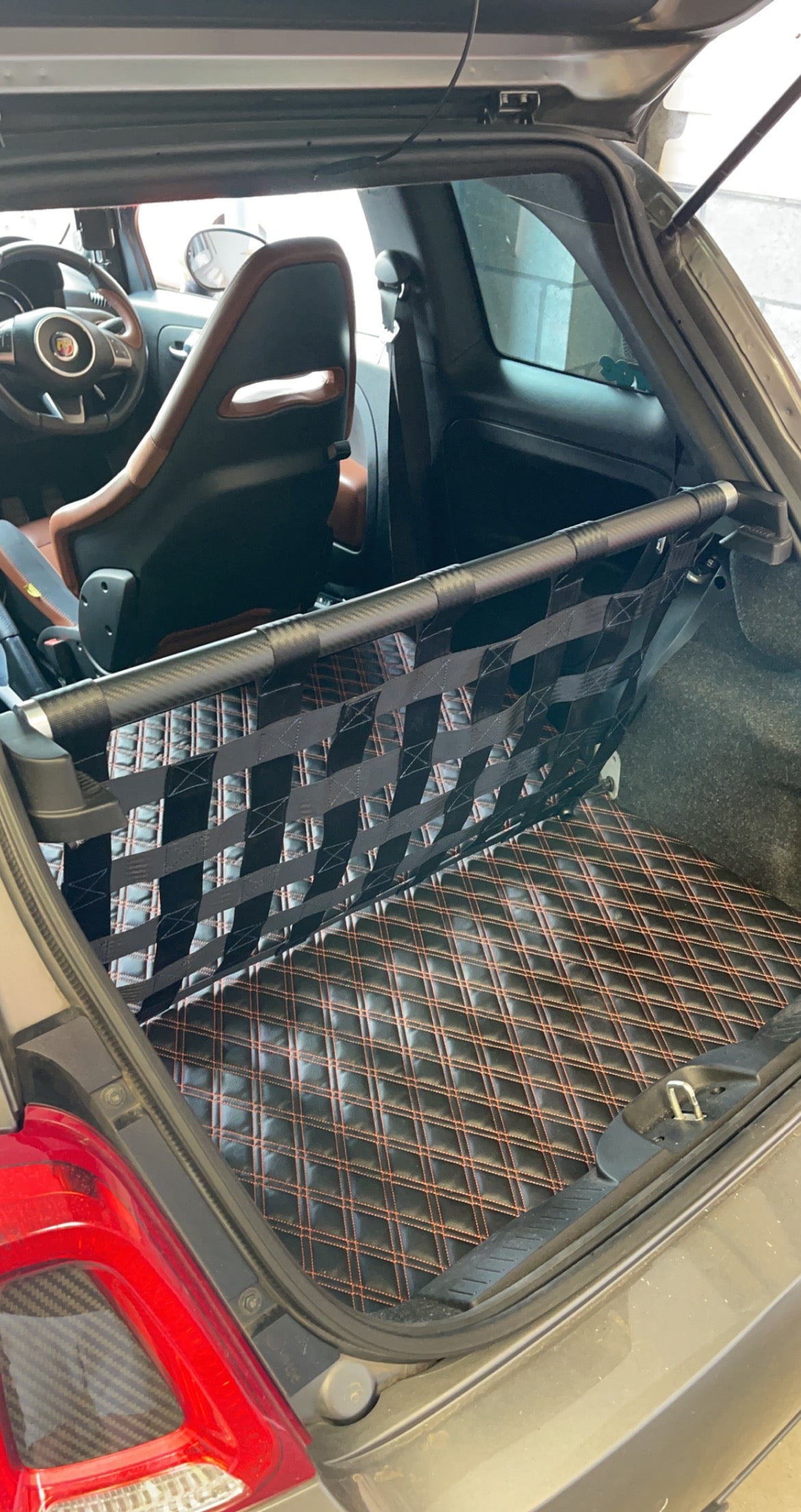 TMC Motorsport Complete Rear Seat Delete Kit for Abarth 500 / 595 / 695 - Abarth Tuning