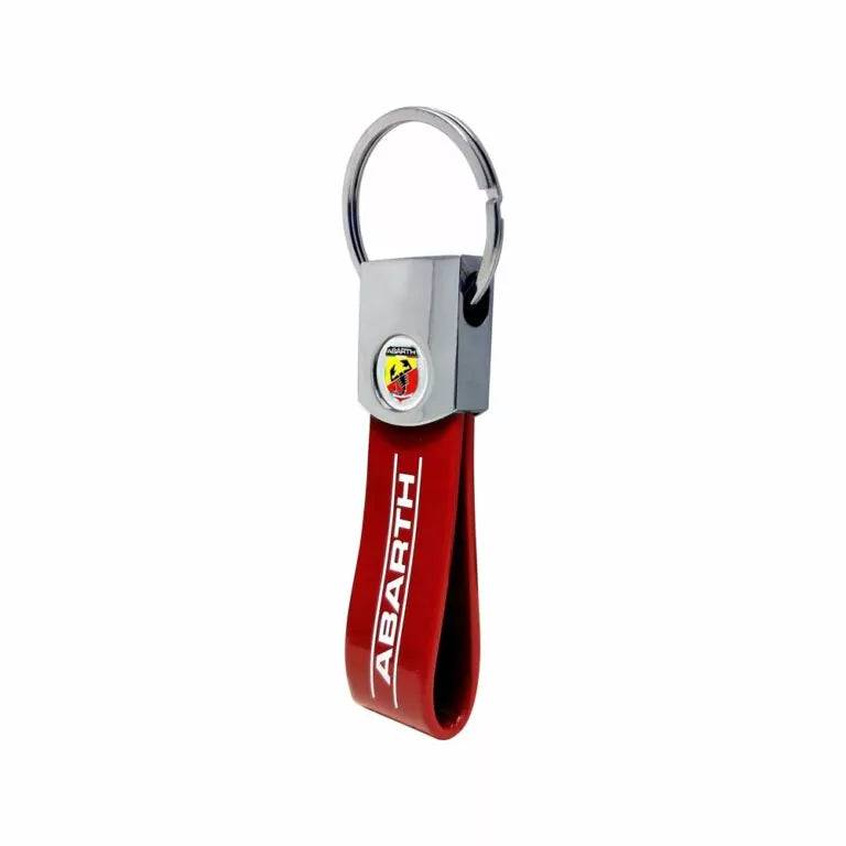 Abarth Band Keyring - Red - Various Options - Abarth Tuning
