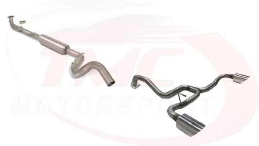 Custom Magneti Marelli Bombardone X Ragazzon Cat Back Exhaust for Abarth 500/595/695 - Various Options