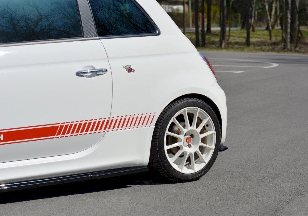 MAXTON DESIGN REAR SIDE SPLITTERS FIAT 500 ABARTH MK1 (2008-2012) - Abarth Tuning