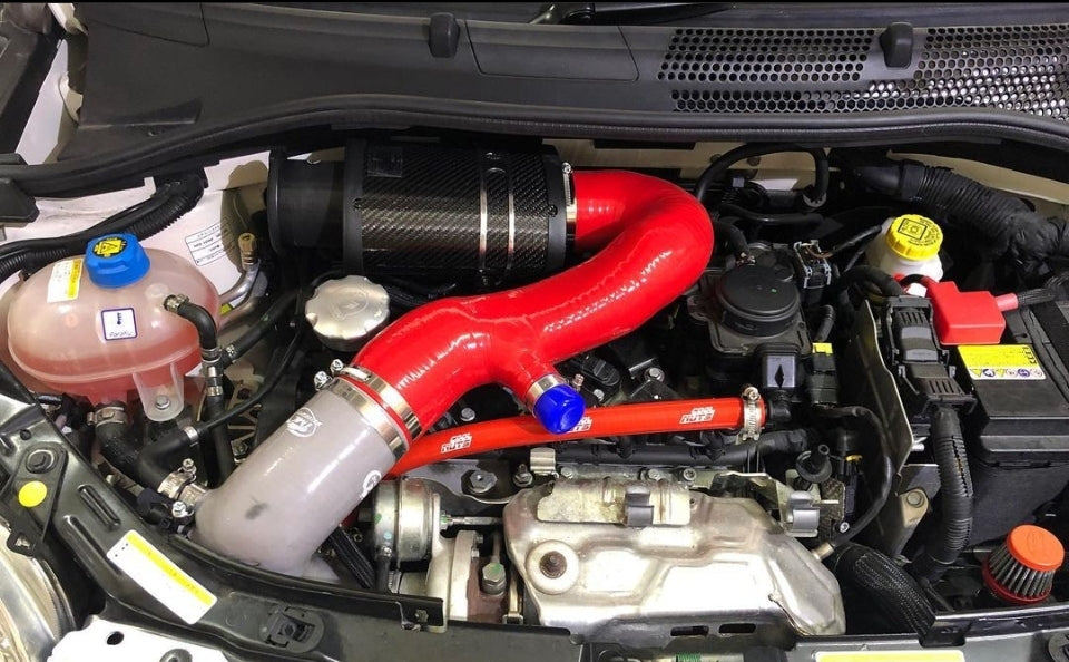 TMC Silicone Intake Hose for Abarth 500/595 T-Jet - IHI/TD04 Turbo