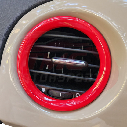 Abarth 500/595/695 Air Vent Surrounds - Multiple Options