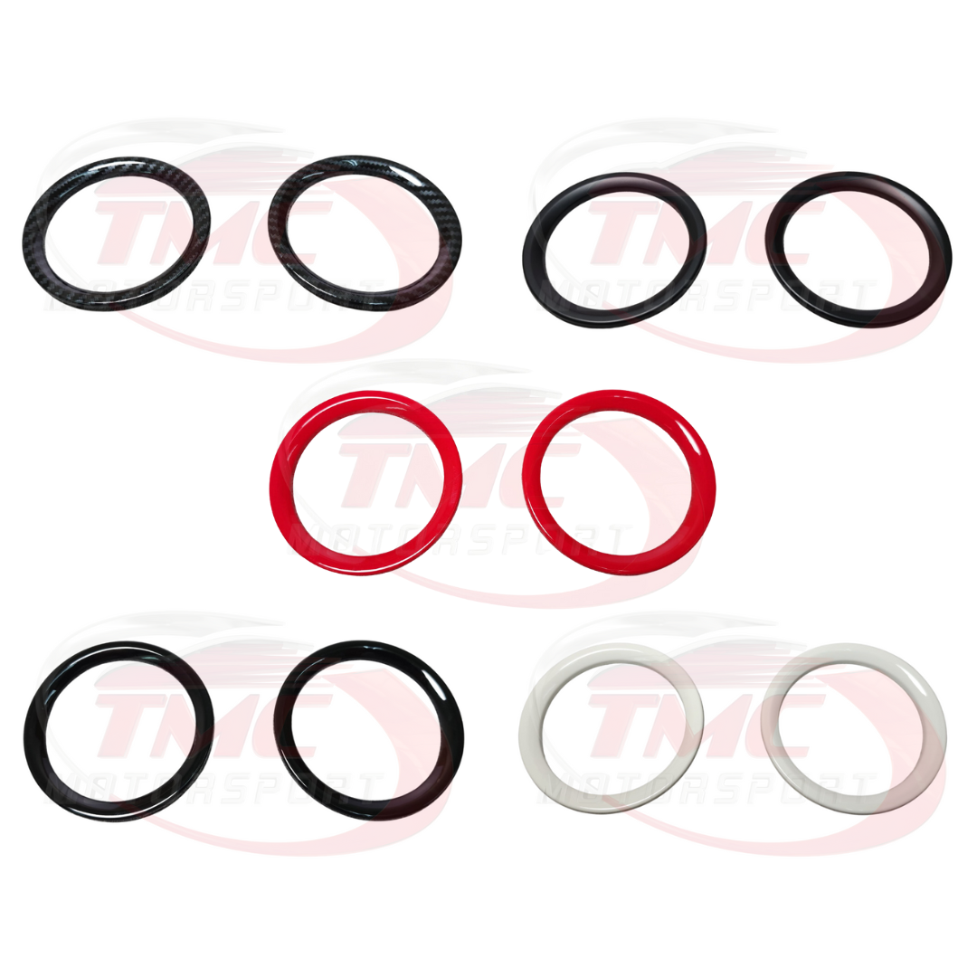 Abarth 500 / 595 / 695 Air Vent Surrounds - Various Options - Abarth Tuning