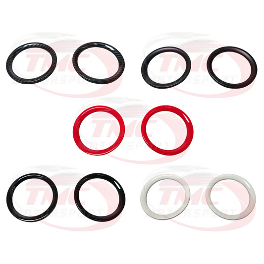 Abarth 500 / 595 / 695 Air Vent Surrounds - Various Options - Abarth Tuning