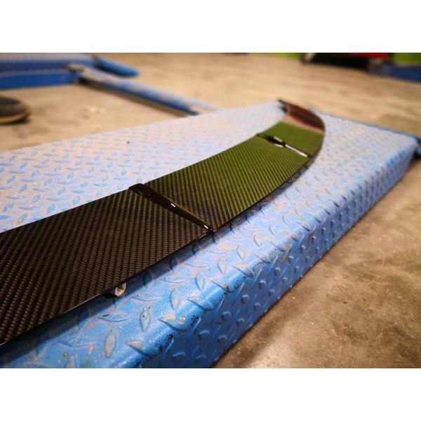 Abarth Punto Evo Carbon Lower Window Trim Deflector - Abarth Tuning