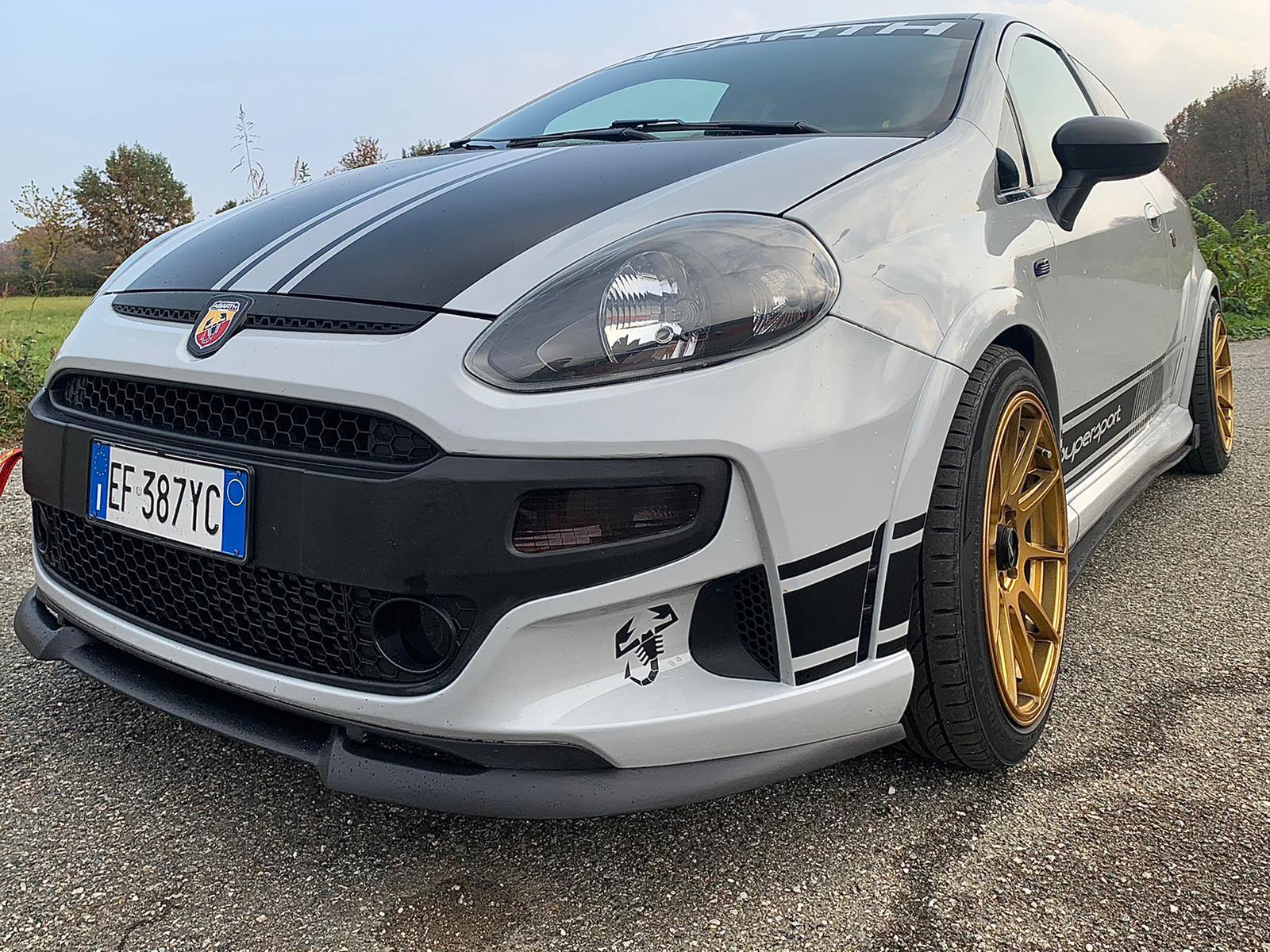 CHD Tuning Front Splitter for Abarth Punto Evo - Abarth Tuning
