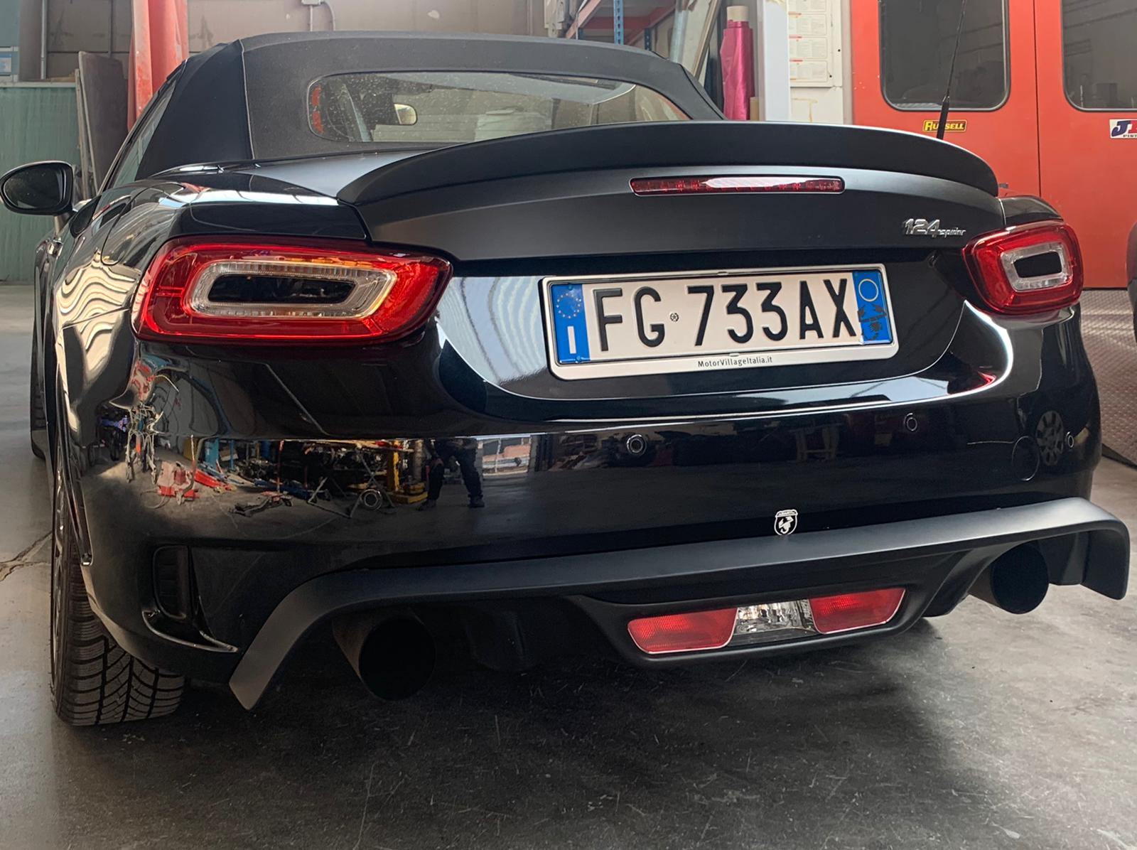 CHD Tuning Rear Diffuser Extension for Abarth 124 Spider - Abarth Tuning