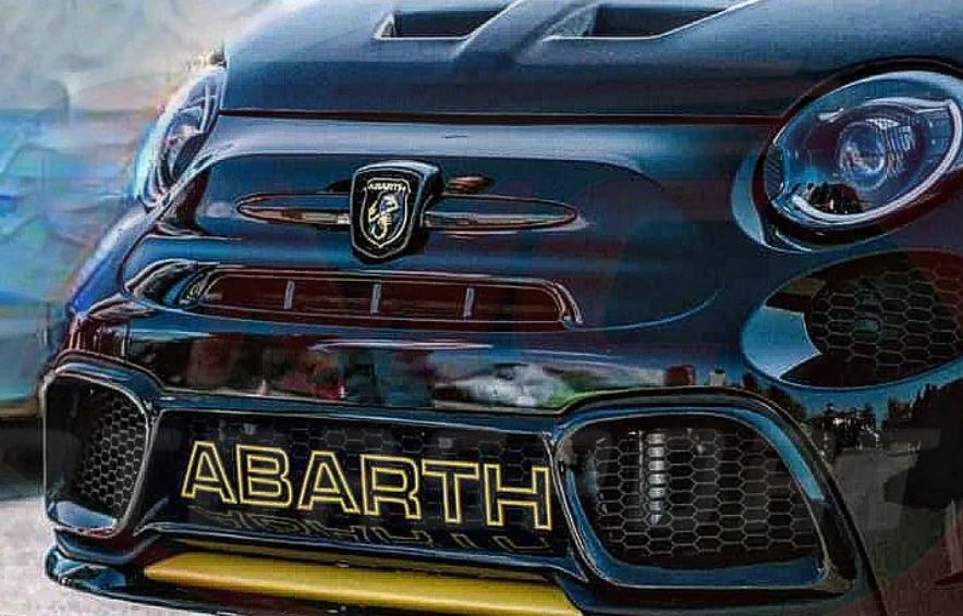CHD Tuning Front Bumper Mask with Grilles with for Abarth 595
