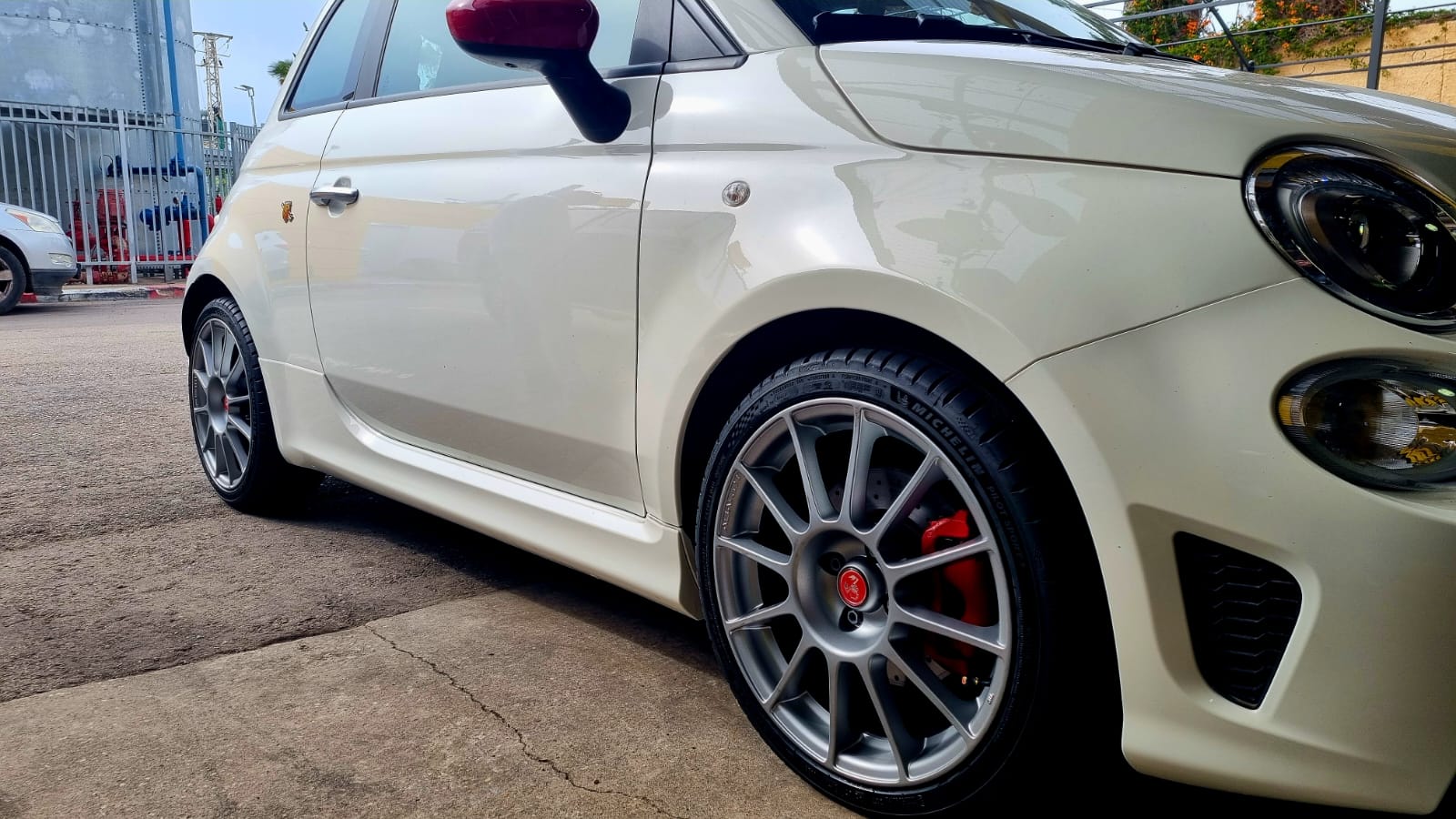 Genuine Abarth 500 / 595 / 695 Esseesse Alloy Wheel - Titanium - Abarth Tuning