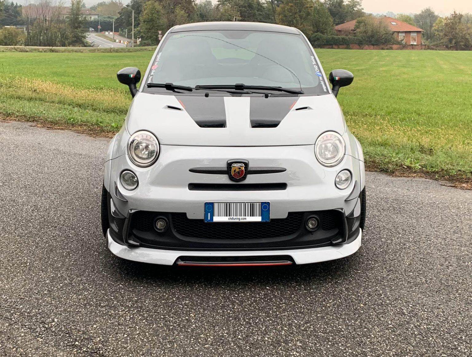 CHD Tuning Abarth 500 Front Bumper Side Air Intakes - Abarth Tuning