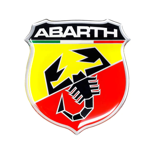 3D DIAMOND STICKER ABARTH SCUDETTO 80