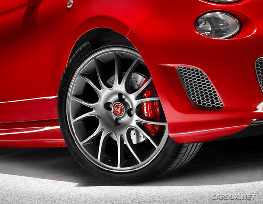 Genuine Abarth 695 Tributo Ferrari Wheel - Single Alloy - Two Colour Choices - Abarth Tuning