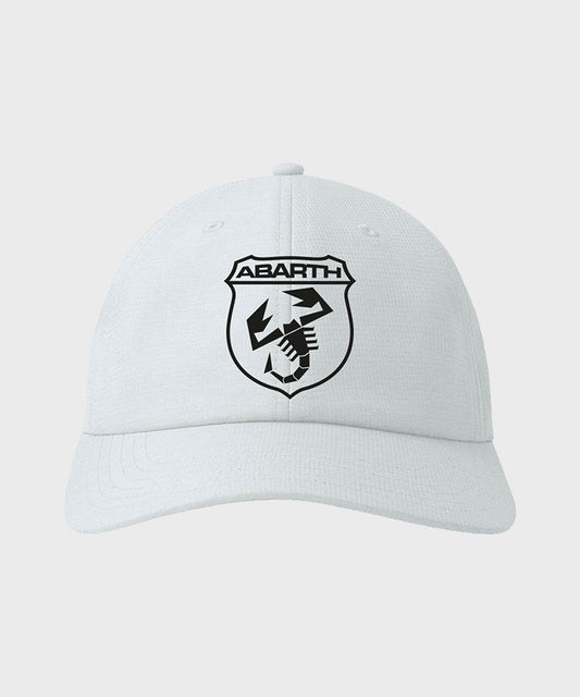 Genuine Abarth Scorpion Ice White Baseball Cap - Abarth Tuning
