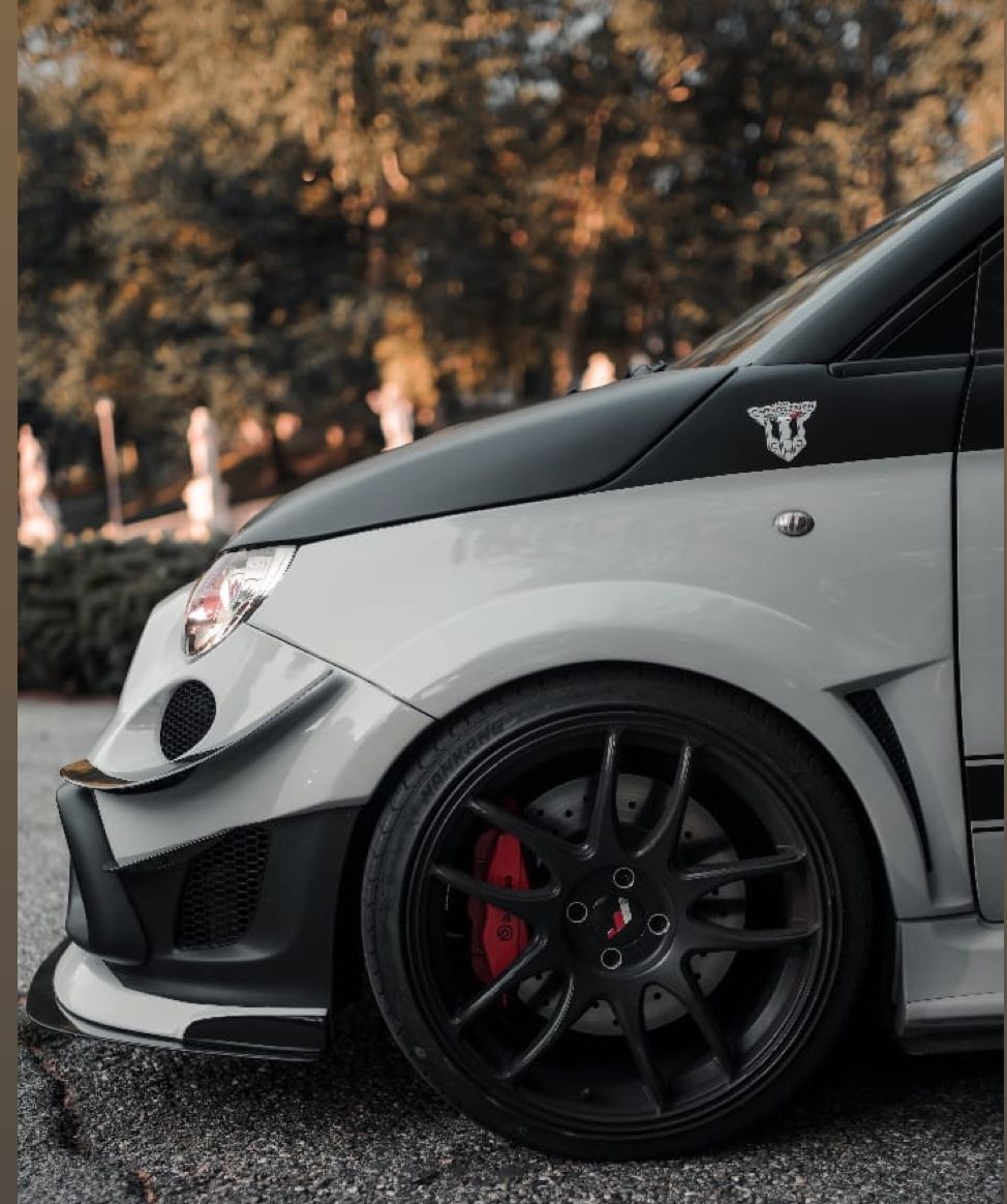 CHD Tuning Abarth 500 and 595 Extreme Canards - Abarth Tuning