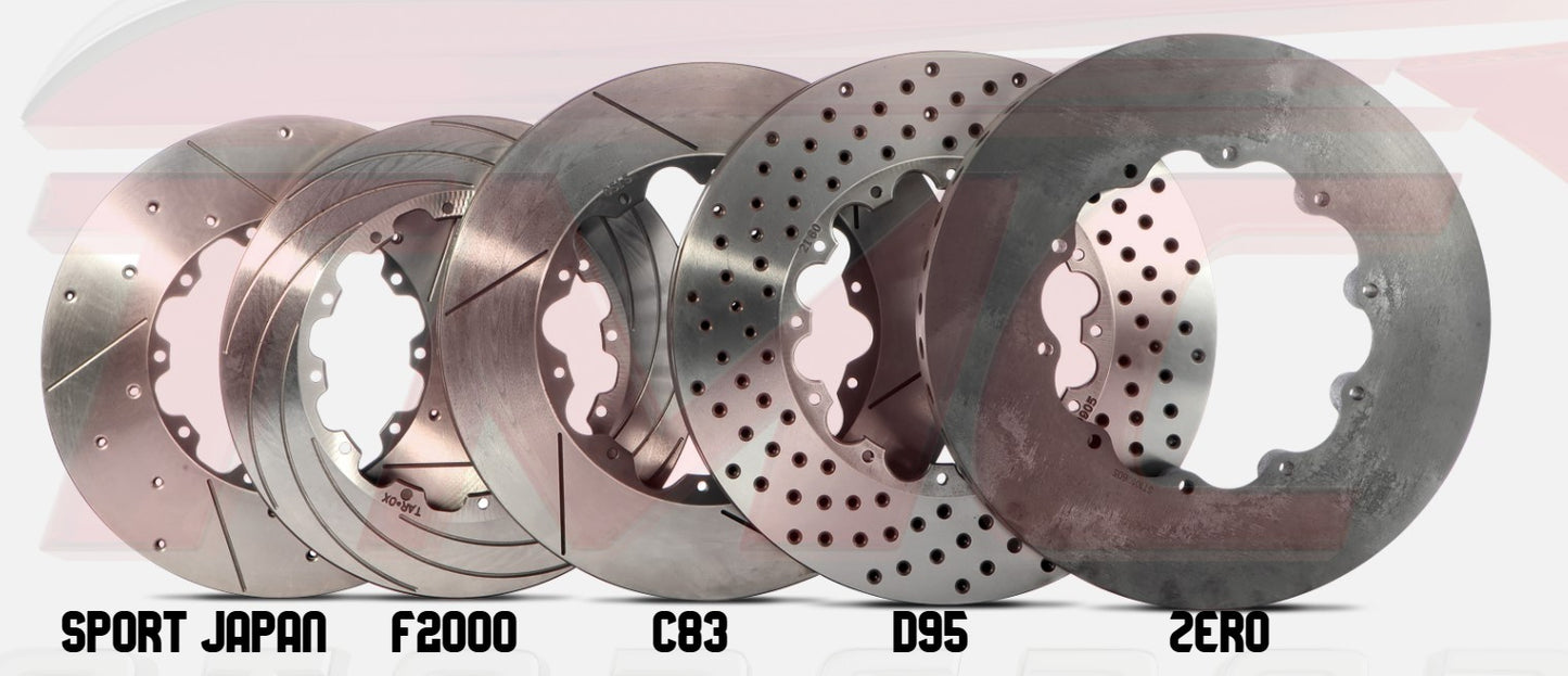 Abarth 500/595/695 Brembo Calliper Front Brake Discs – TAROX