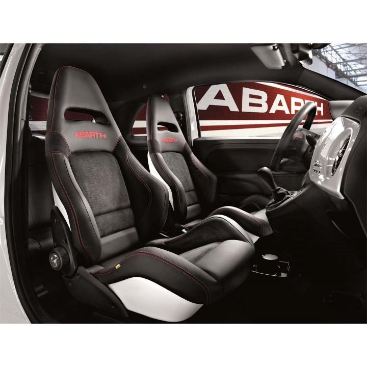 Sabelt Sports Seats - Alcantara & Leather - 500 Abarth - Abarth Tuning