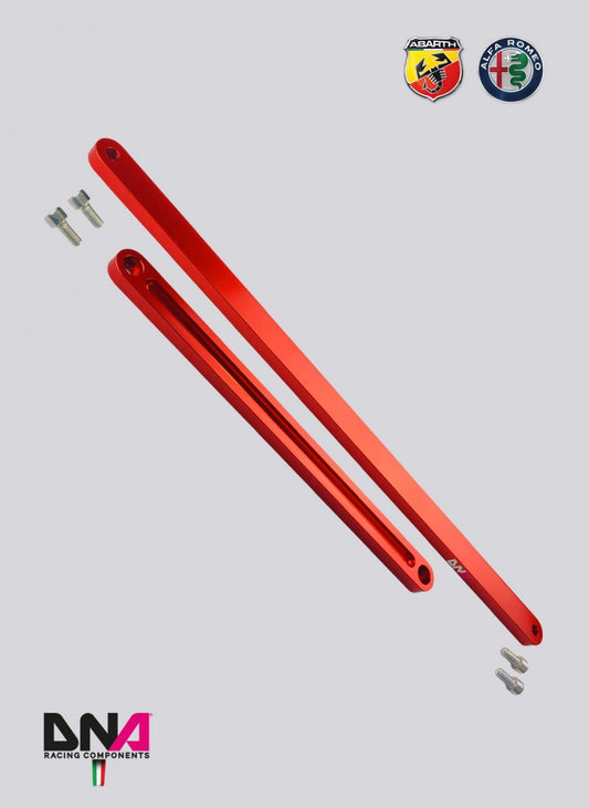 Abarth Punto Front Suspension Subframe Double Tie Rods Kit - DNA RACING - Abarth Tuning