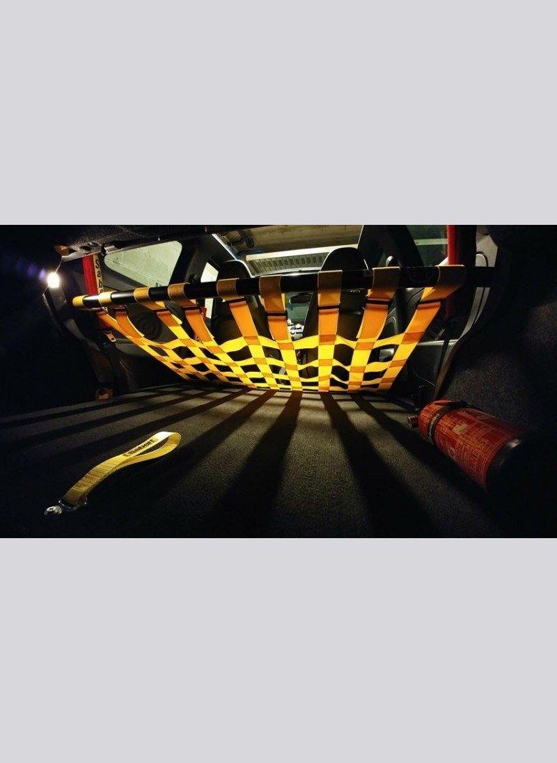 ABARTH 500 REAR STRUT BAR NO TIE RODS KIT - DNA RACING - Abarth Tuning