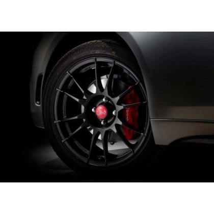 GENUINE ABARTH 124 SPIDER SET OF ALLOY WHEELS - OZ ULTRALEGGERA - MATT BLACK - Abarth Tuning