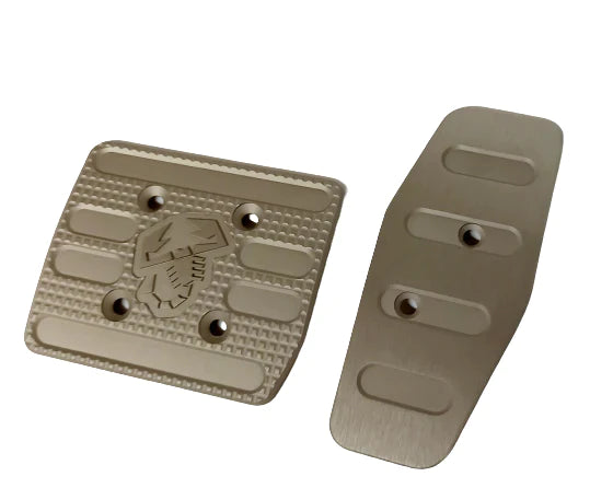 Genuine Abarth Alloy Pedals - 500 Abarth Auto (Right Hand Drive) - Abarth Tuning