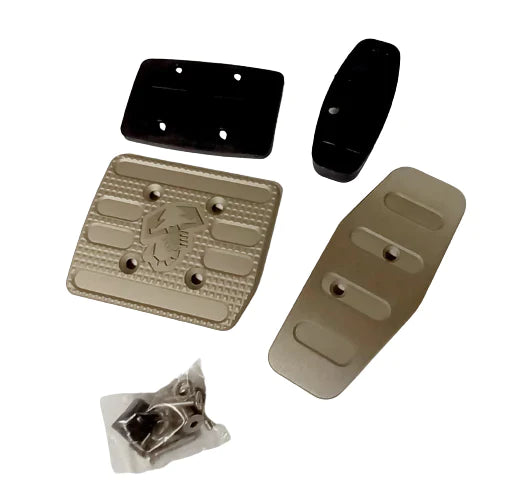 Genuine Abarth Alloy Pedals - 500 Abarth Auto (Right Hand Drive) - Abarth Tuning