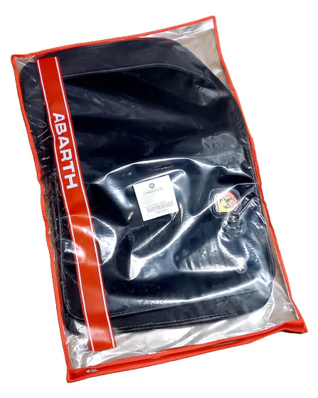 Genuine Abarth Carpet Mat Set - 500 Abarth (RHD Auto) - Abarth Tuning