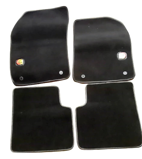 Genuine Abarth Carpet Mat Set - 500 Abarth (RHD Auto) - Abarth Tuning