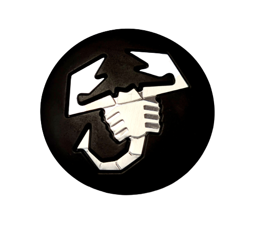 Genuine Abarth Badge, Seat knob - 500 Abarth - Abarth Tuning