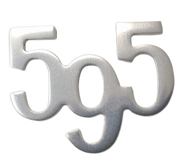 Badge "Abarth 595" - 500 Abarth - Abarth Tuning