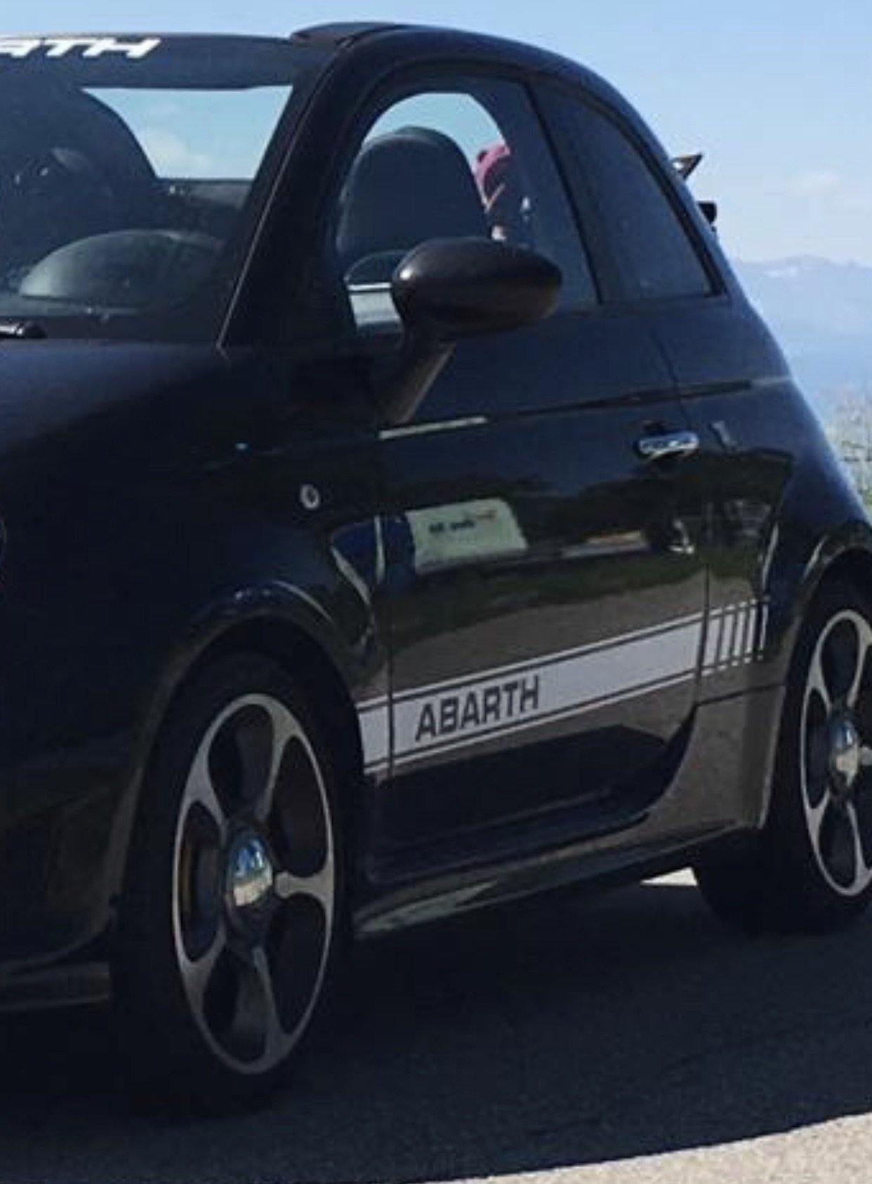 Abarth Stripes, Series 4 Stock Look Version. - Abarth Tuning