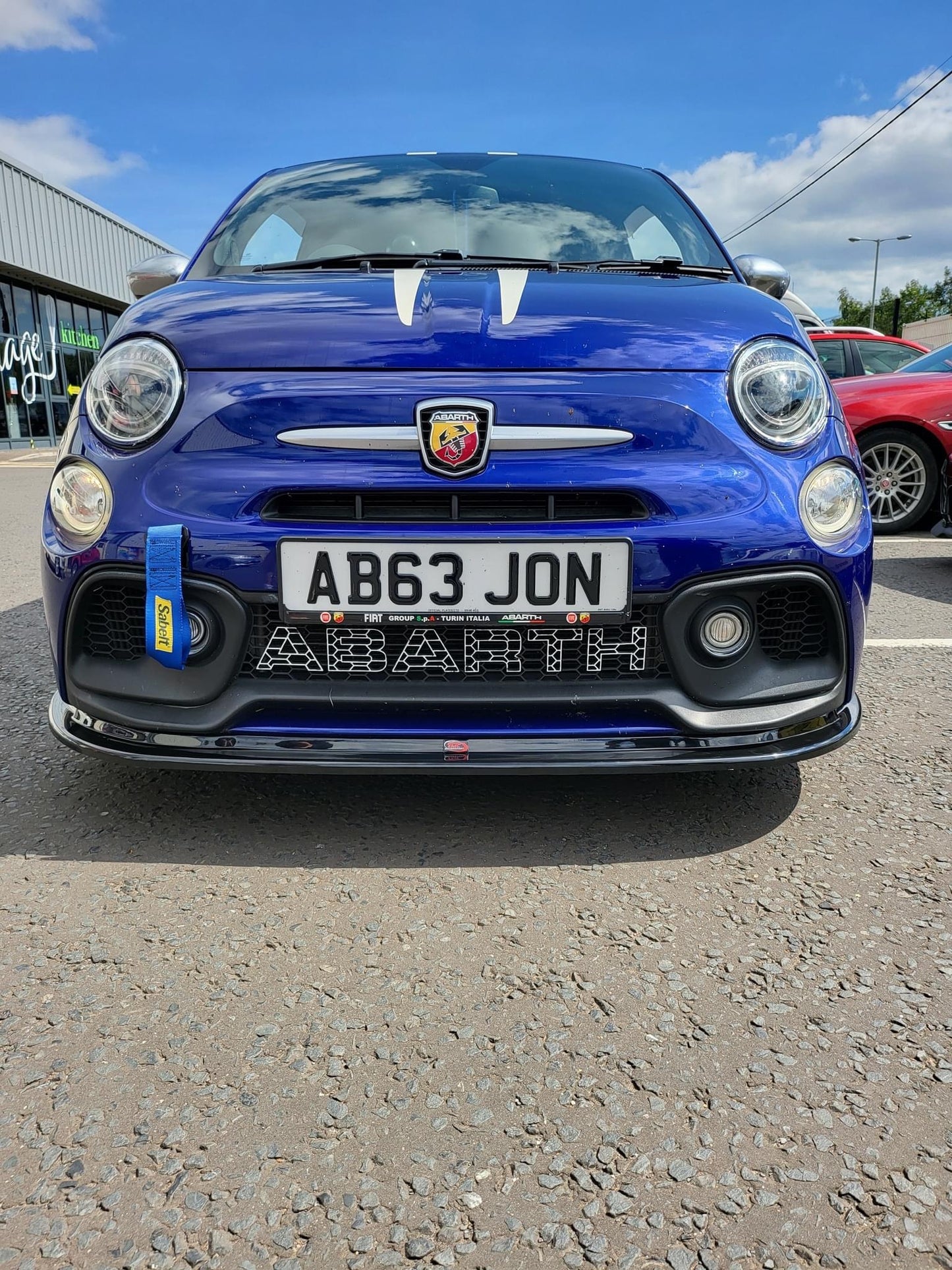 Abarth 595 Series 4 TMC Motorsport Front Splitter