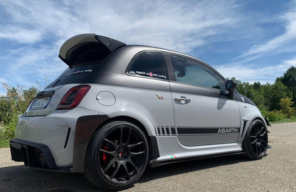 CHD TUNING ADJUSTABLE REAR WING FOR ABARTH 500/595/695