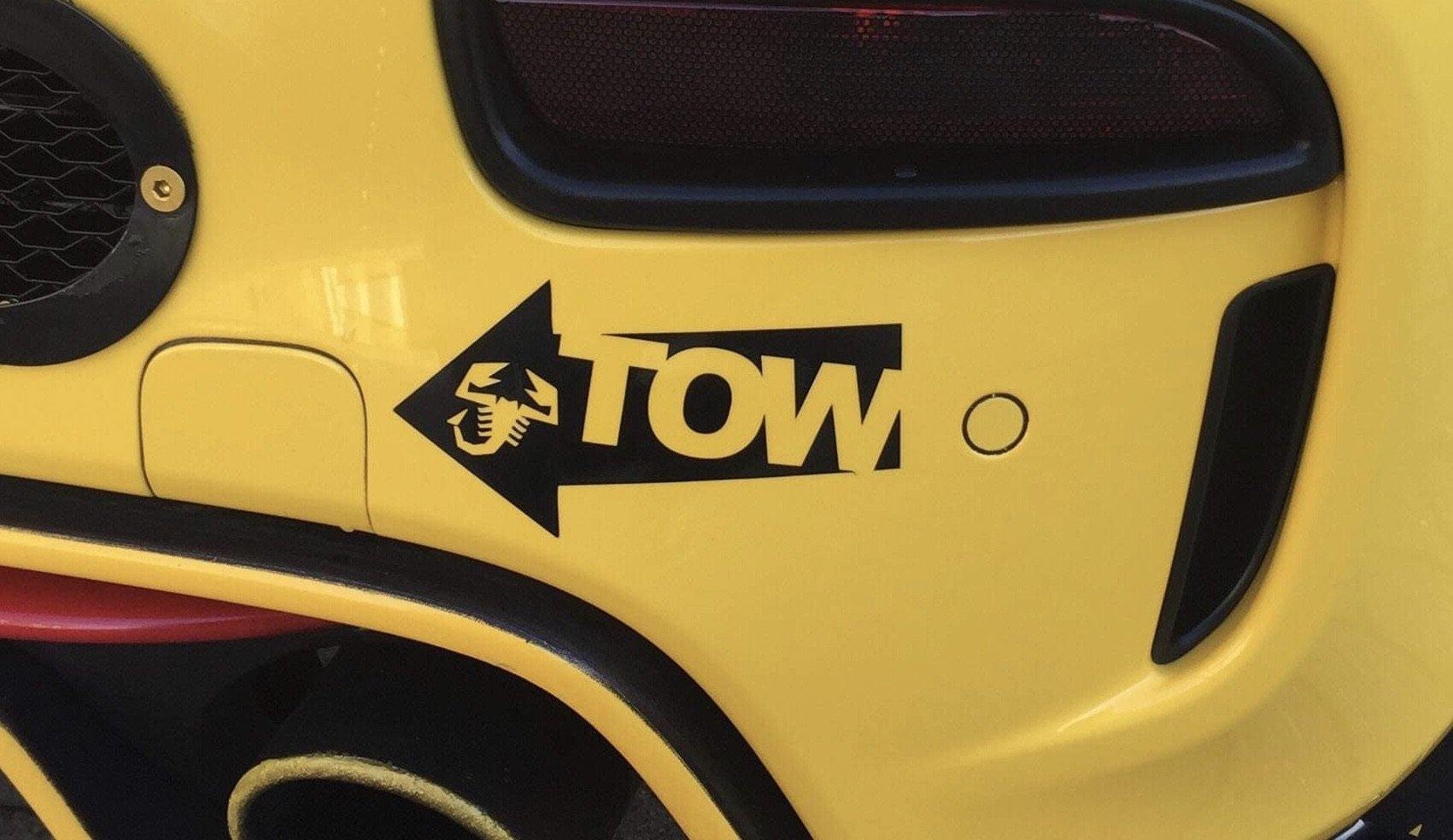 Tow Decal - Abarth Tuning