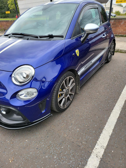 Abarth 595 Series 4 TMC Motorsport Side Skirt Splitters