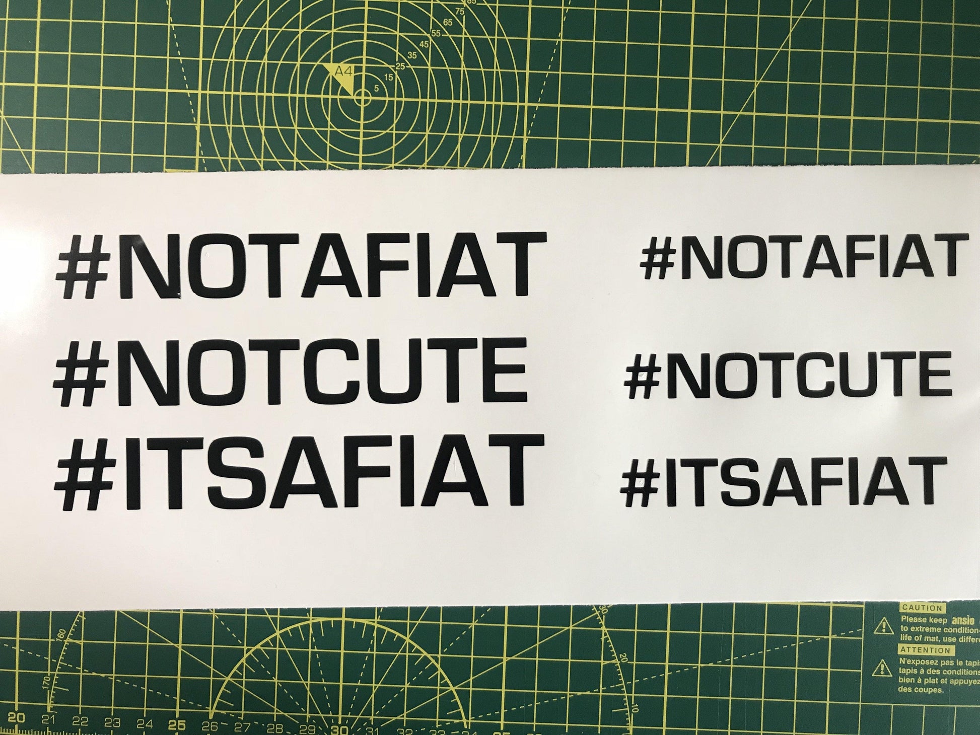 #NOTCUTE - Abarth Tuning