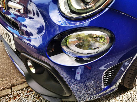 Headlight And Drl Inlays for Abarth 500 / 595 / 695 Series 4 Only - Abarth Tuning