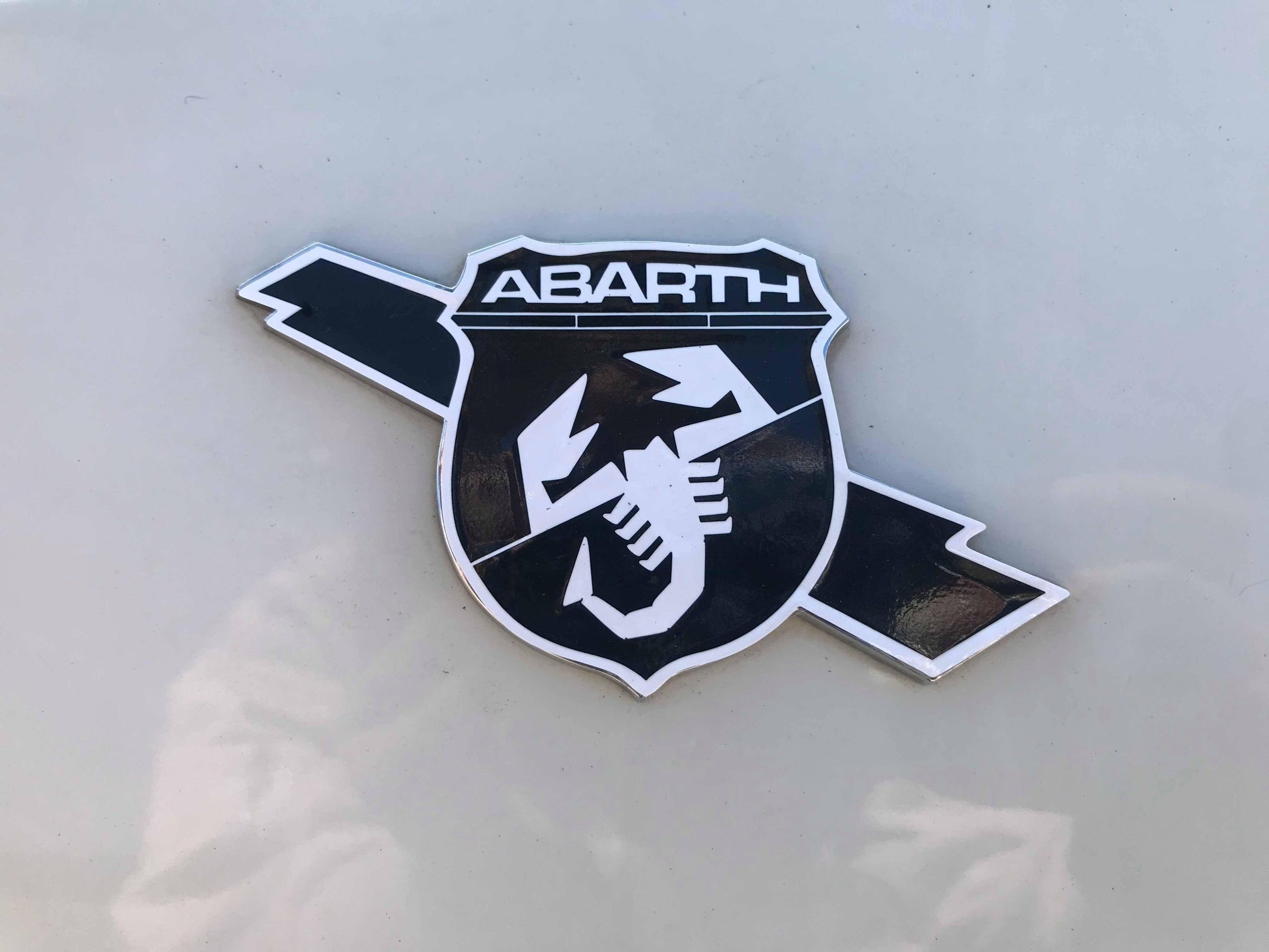 Abarth Grande Punto Badge decals set of four including side badges - Abarth Tuning