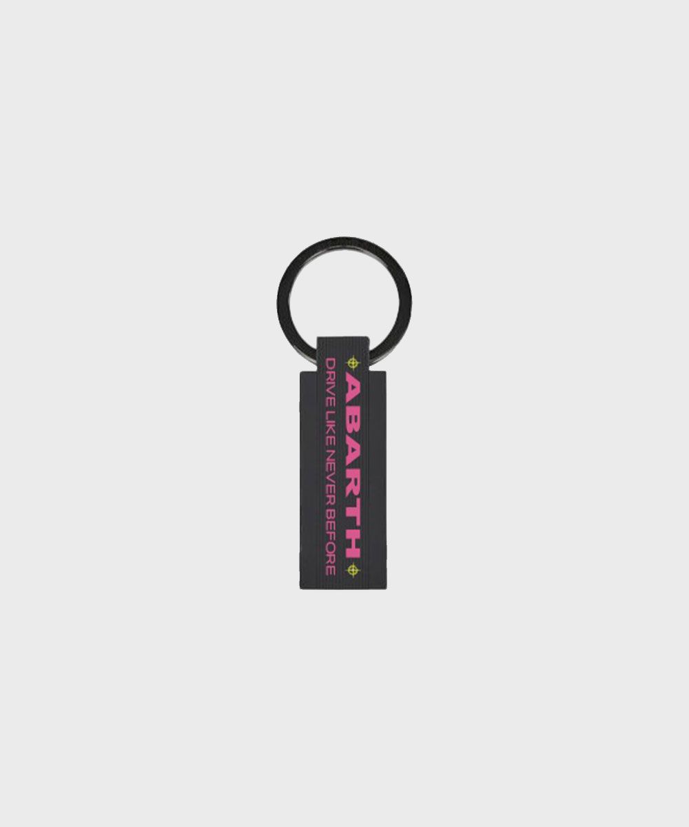 Genuine Abarth SILICON KEY HOLDER PINK - Abarth Tuning