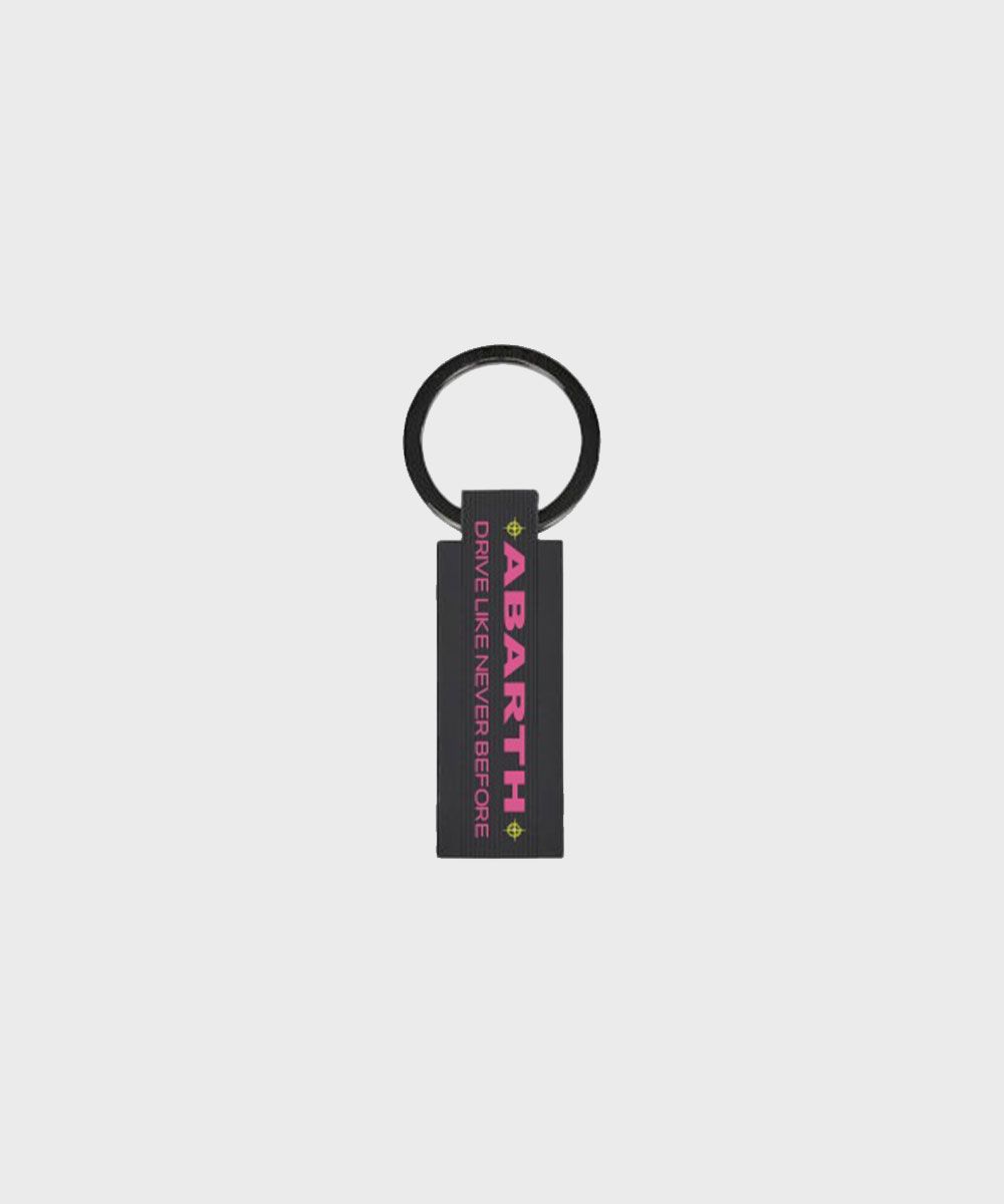 Genuine Abarth SILICON KEY HOLDER PINK