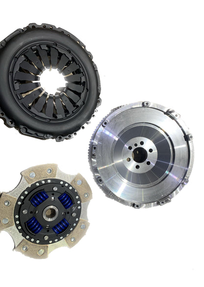 TMC Motorsport by CG Motorsport 777 CERAMIC LUCKY DEVIL RACE CLUTCH AND FLYWHEEL FOR Abarth 500 / 595 / 695 - Abarth Tuning