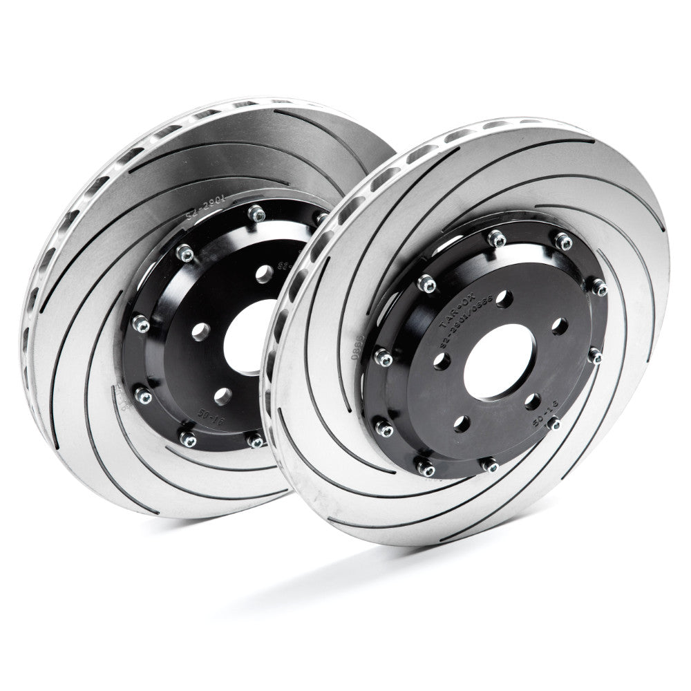 Abarth 500 / 595 / 695 Brembo Calliper Bespoke 2-piece Front Brake Discs - TAROX - Abarth Tuning